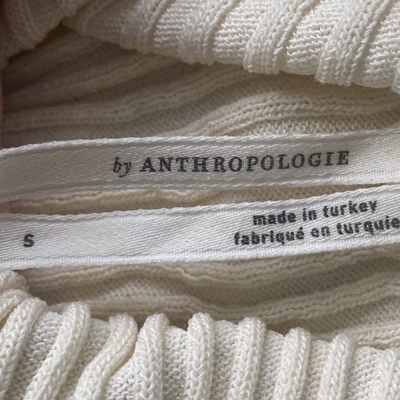 ANTHROPOLOGIE Aimee Slim Ribbed Knit Midi Dress S NWOT - Picture 5 of 5